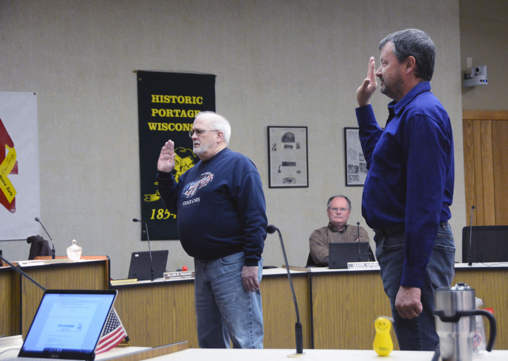 Portage Common Council members sworn in